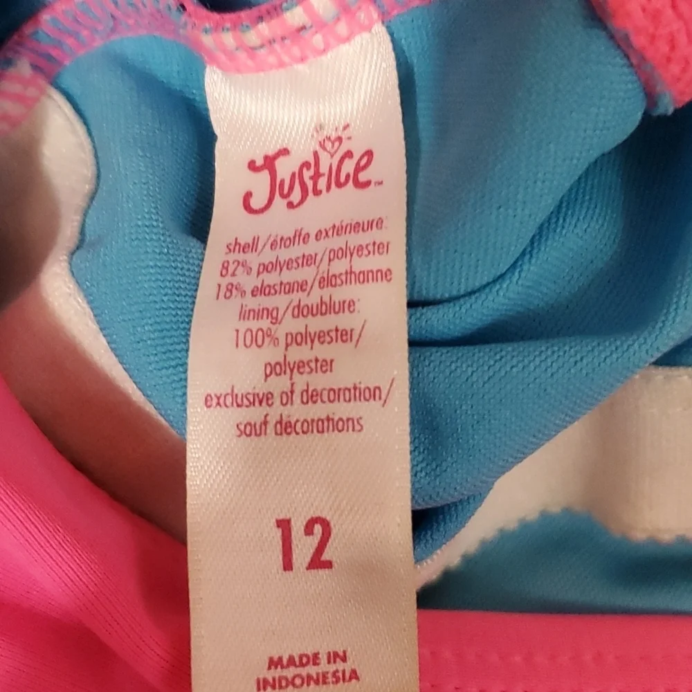 Justice Tie Dye Swimsuit